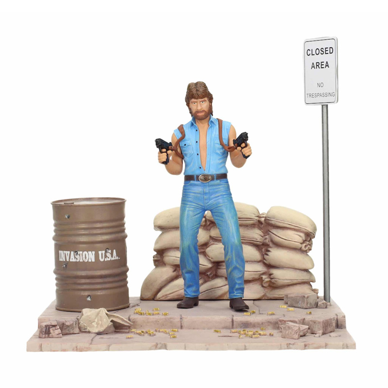 Chuck Norris Diorama Deluxe Tough Guy 18cm